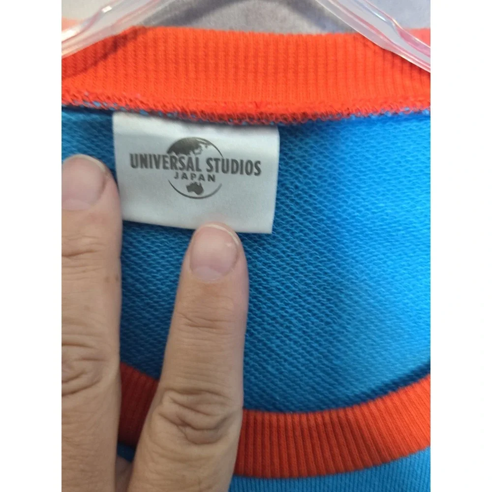 USJ Universal Studios Japan Super Nintendo World Toad Sweatshirt XL Unisex